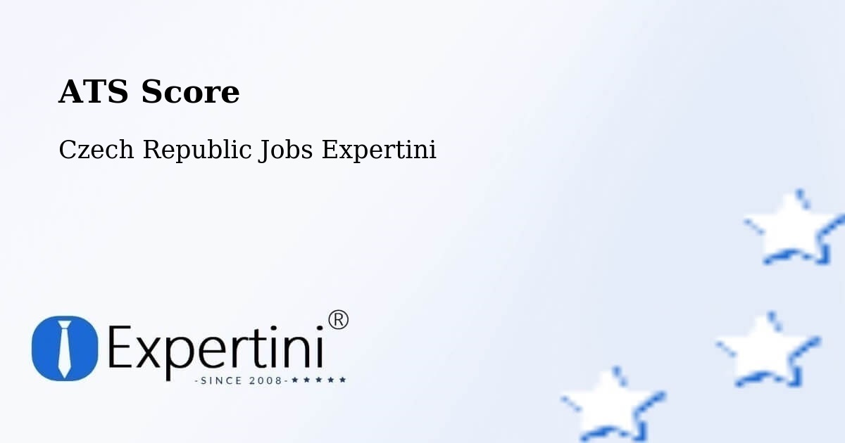 Resume ATS Score & Job Description Match Tool – Řež - Czech Republic Jobs Expertini